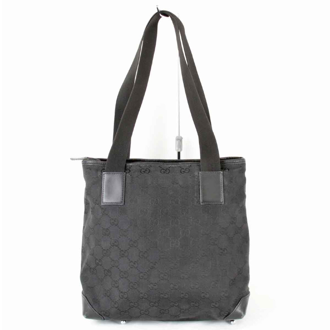 『USED』 
GUCCI グッチ 
 28893 1705 トートバッグ 
GGキャンバス ブラック
