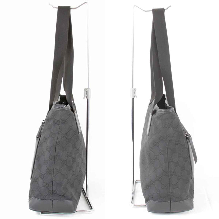 『USED』 
GUCCI グッチ 
 28893 1705 トートバッグ 
GGキャンバス ブラック