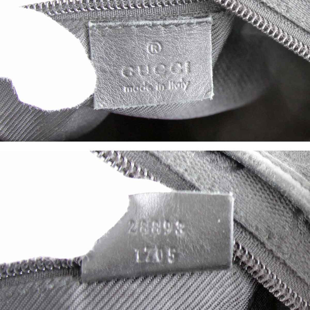 『USED』 
GUCCI グッチ 
 28893 1705 トートバッグ 
GGキャンバス ブラック