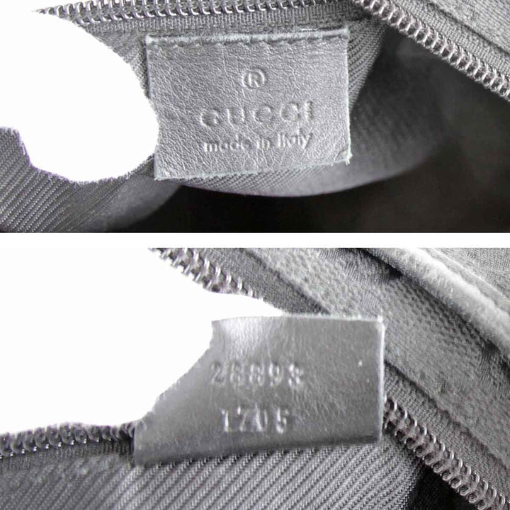 『USED』 
GUCCI グッチ 
 28893 1705 トートバッグ 
GGキャンバス ブラック