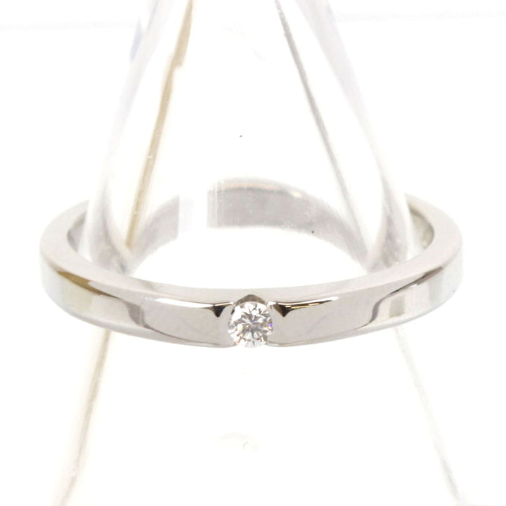 美品『USED』 Pt950 
STAR JEWELRY リング・指輪
 ダイヤモンド 0.05 4.0g