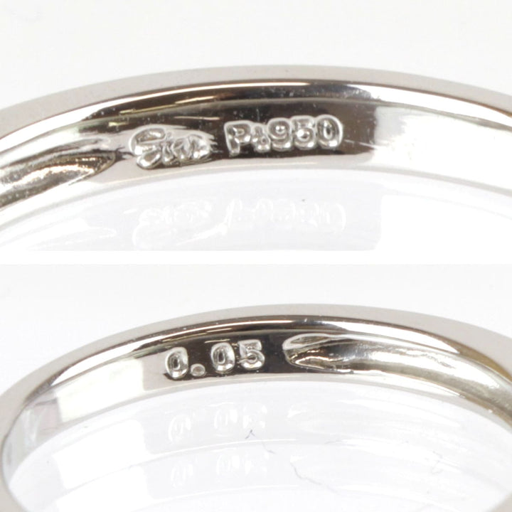 美品『USED』 Pt950 
STAR JEWELRY リング・指輪
 ダイヤモンド 0.05 4.0g