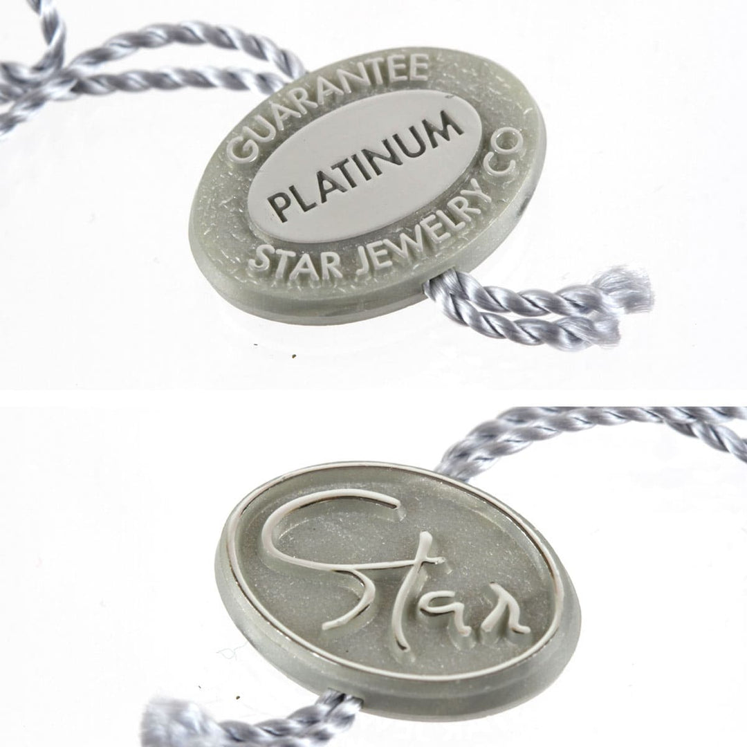 美品『USED』 Pt950 
STAR JEWELRY リング・指輪
 ダイヤモンド 0.05 4.0g