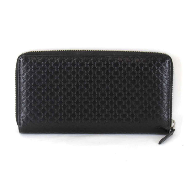 『USED』 
GUCCI グッチ 
 ディアマンテ ラウンドジップウォレット 307990・2067 長財布 
レザー ブラック