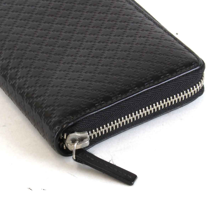 『USED』 
GUCCI グッチ 
 ディアマンテ ラウンドジップウォレット 307990・2067 長財布 
レザー ブラック