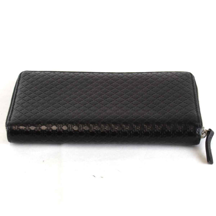 『USED』 
GUCCI グッチ 
 ディアマンテ ラウンドジップウォレット 307990・2067 長財布 
レザー ブラック
