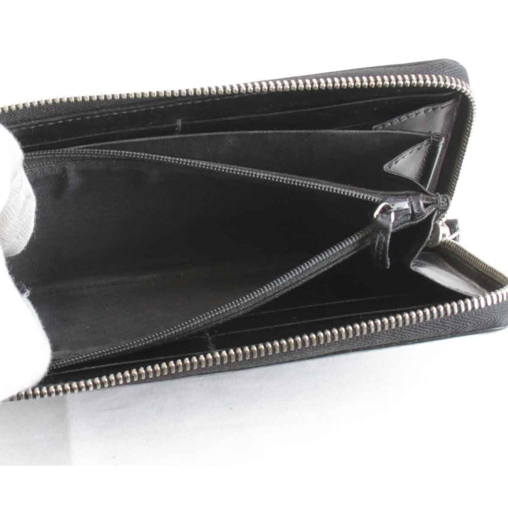 『USED』 
GUCCI グッチ 
 ディアマンテ ラウンドジップウォレット 307990・2067 長財布 
レザー ブラック