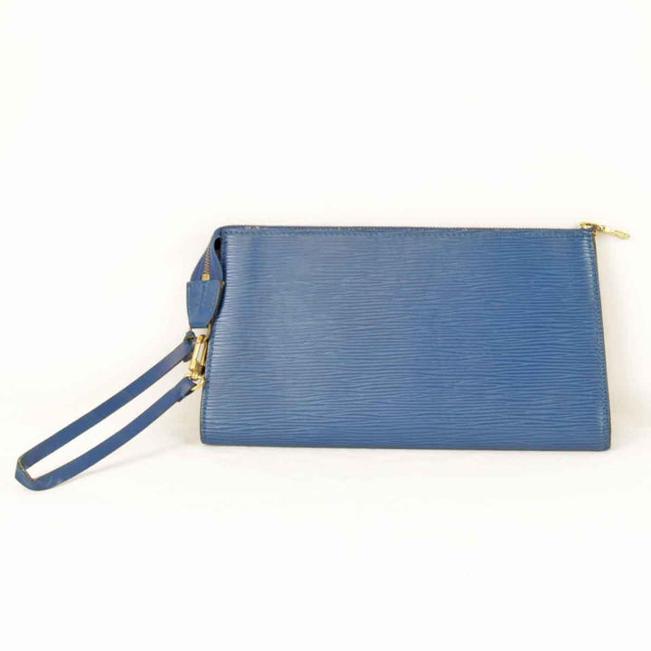 『USED』 
LOUIS VUITTON ルイ・ヴィトン 
 ポシェットアクセソワール M52945 ポーチ 
エピレザー ブルー