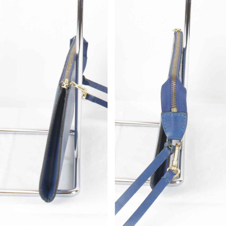 『USED』 
LOUIS VUITTON ルイ・ヴィトン 
 ポシェットアクセソワール M52945 ポーチ 
エピレザー ブルー