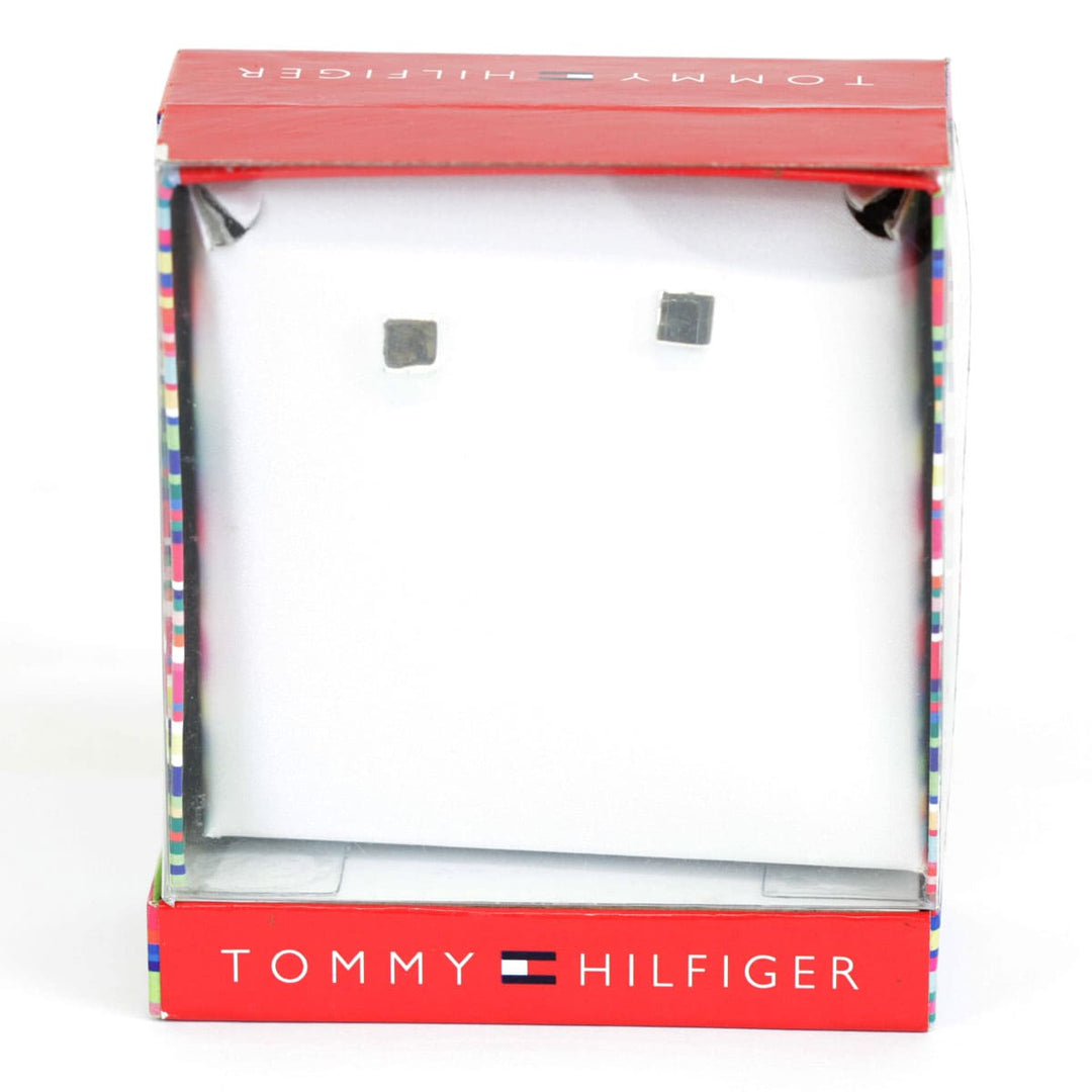 『USED』 メタル 
TOMMY HILFIGER スクエアピアス ピアス