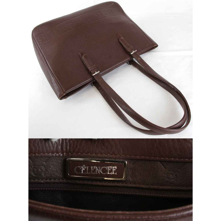 『USED』 
CELENCEE セレンシー 
 トートバッグ 
レザー ブラウン