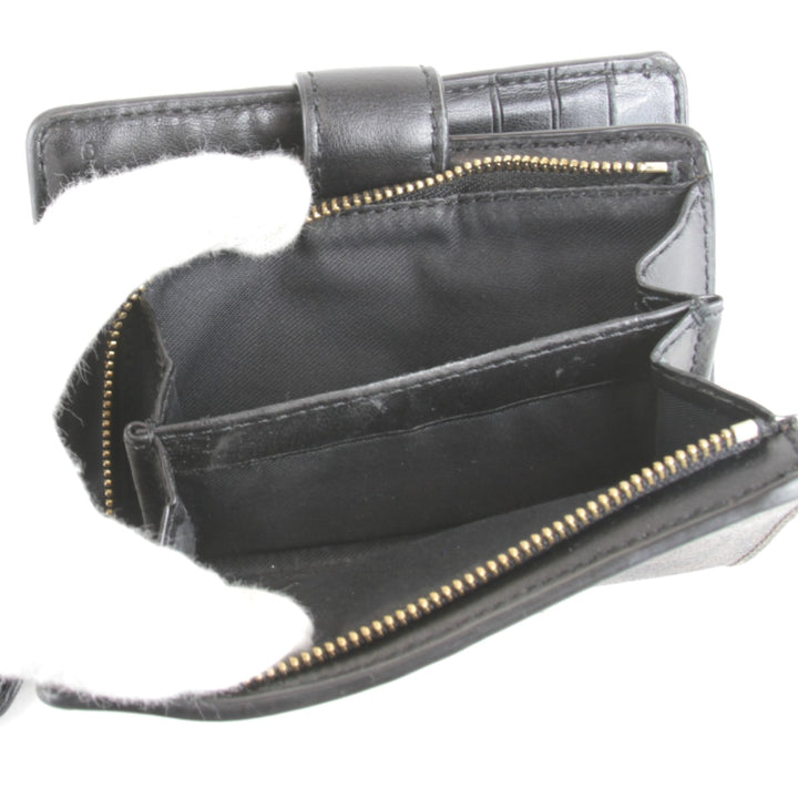 『USED』 
COACH コーチ 
 二つ折り財布 
レザー/PVC ブラウン