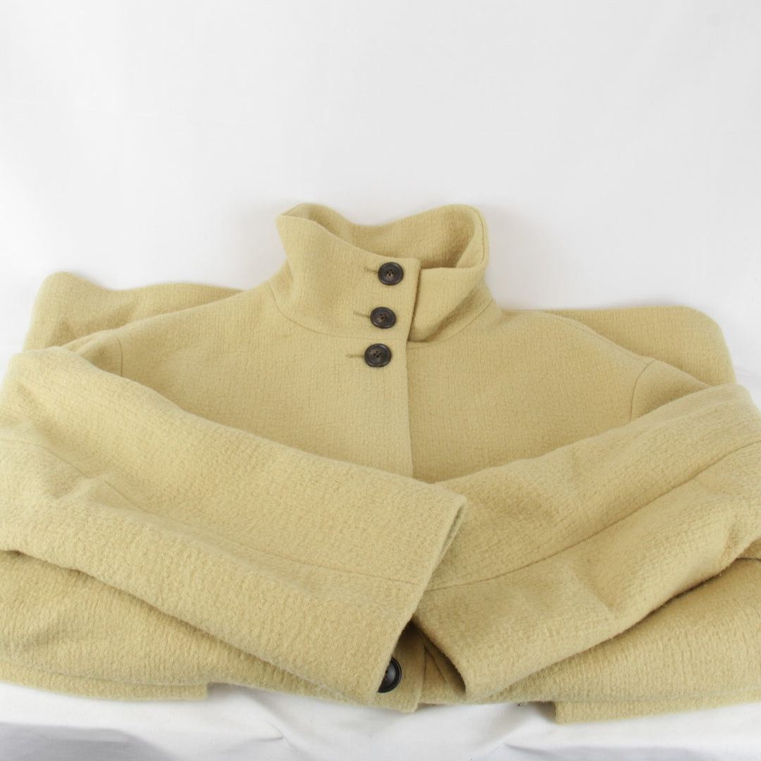 良品『USED』 
UNITED ARROWS ユナイテッドアローズ 
 コート 
ウール イエロー