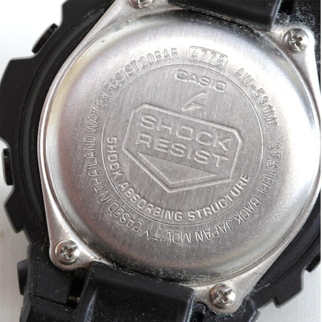 『USED』 
CASIO  Gショック AW-591ML 
腕時計
 クォーツ メンズ