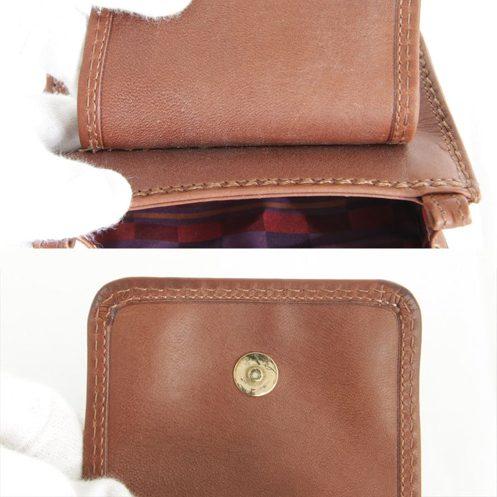 良品『USED』 
HIROFU ヒロフ 
 ショルダーバッグ 
カーフ ブラウン