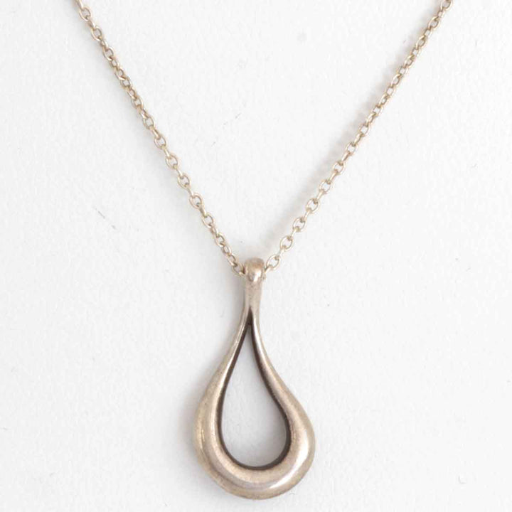 『USED』 シルバー925 
TIFFANY&Co. オープンティアドロップ ネックレス