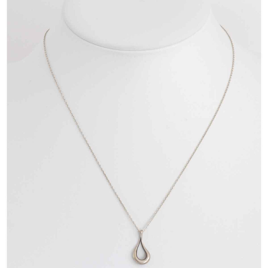 『USED』 シルバー925 
TIFFANY&Co. オープンティアドロップ ネックレス