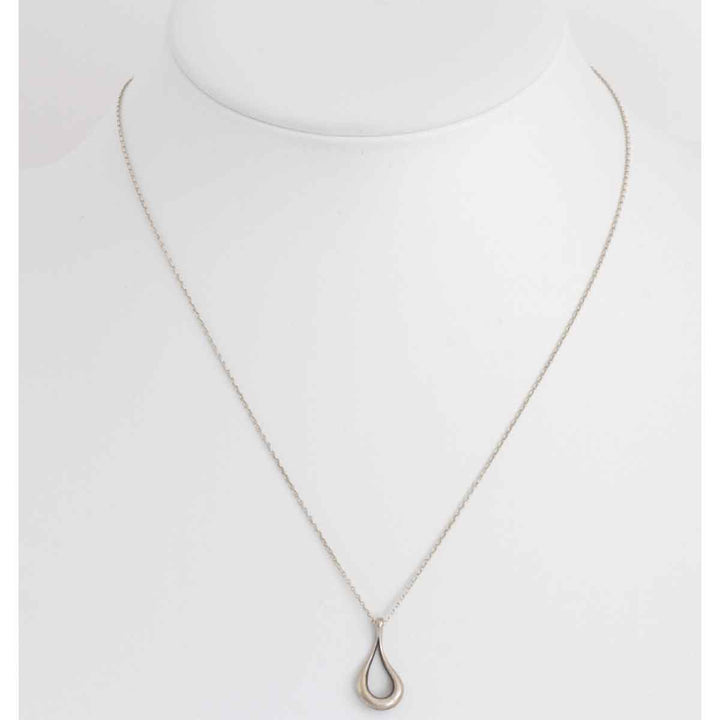 『USED』 シルバー925 
TIFFANY&Co. オープンティアドロップ ネックレス