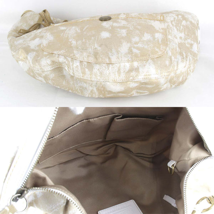 良品『USED』 
COACH コーチ 
 10008 ショルダーバッグ 
キャンバス ベージュ