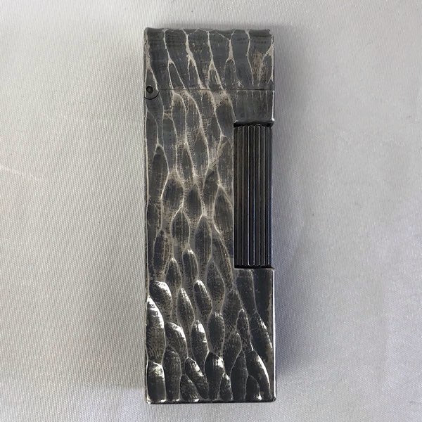 『ジャンク品』 
Dunhill ダンヒル 
 ガスライターローラー式 USRE24163 PATENTED　ジャンク ライター 
 シルバー