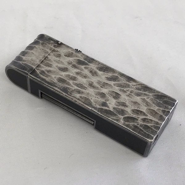 『ジャンク品』 
Dunhill ダンヒル 
 ガスライターローラー式 USRE24163 PATENTED　ジャンク ライター 
 シルバー