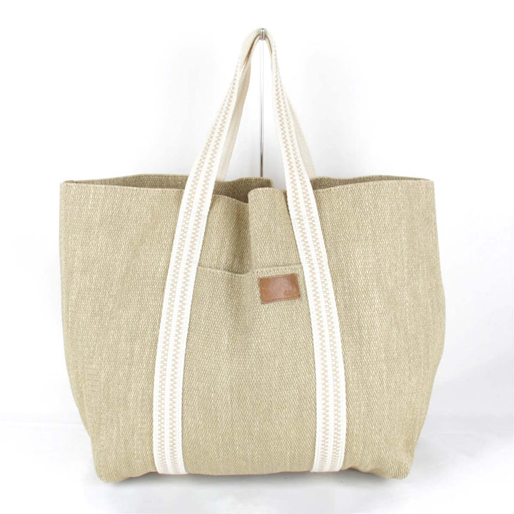 良品『USED』 
Chloe クロエ 
 トートバッグ 
レーヨン/コットン  ベージュ