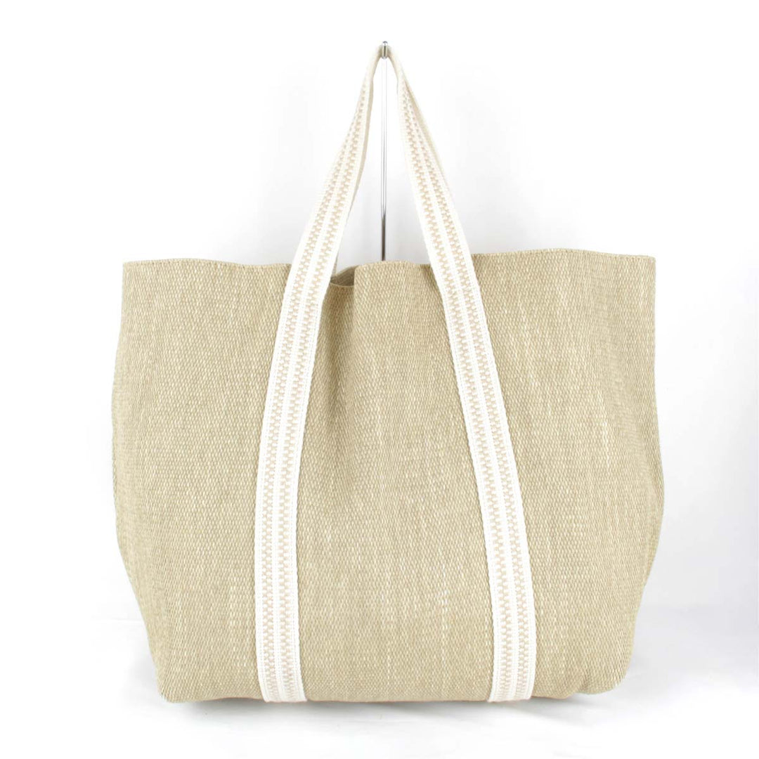 良品『USED』 
Chloe クロエ 
 トートバッグ 
レーヨン/コットン  ベージュ
