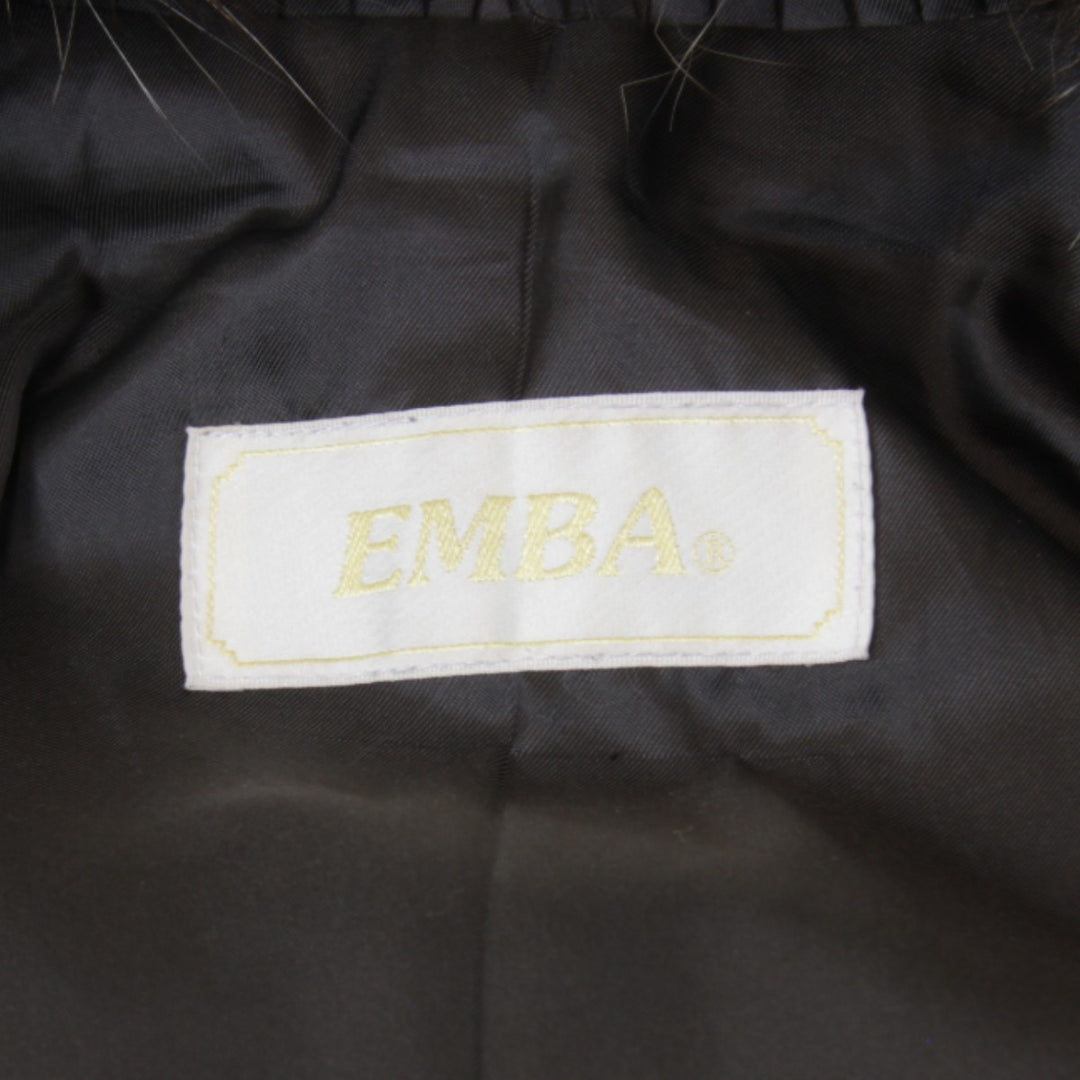 『USED』 
EMBA エンバ 
 毛皮 
 ブラウン