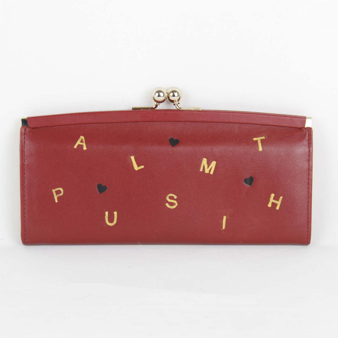 『USED』 
Paul Smith ポール・スミス 
 長財布 
レザー レッド
