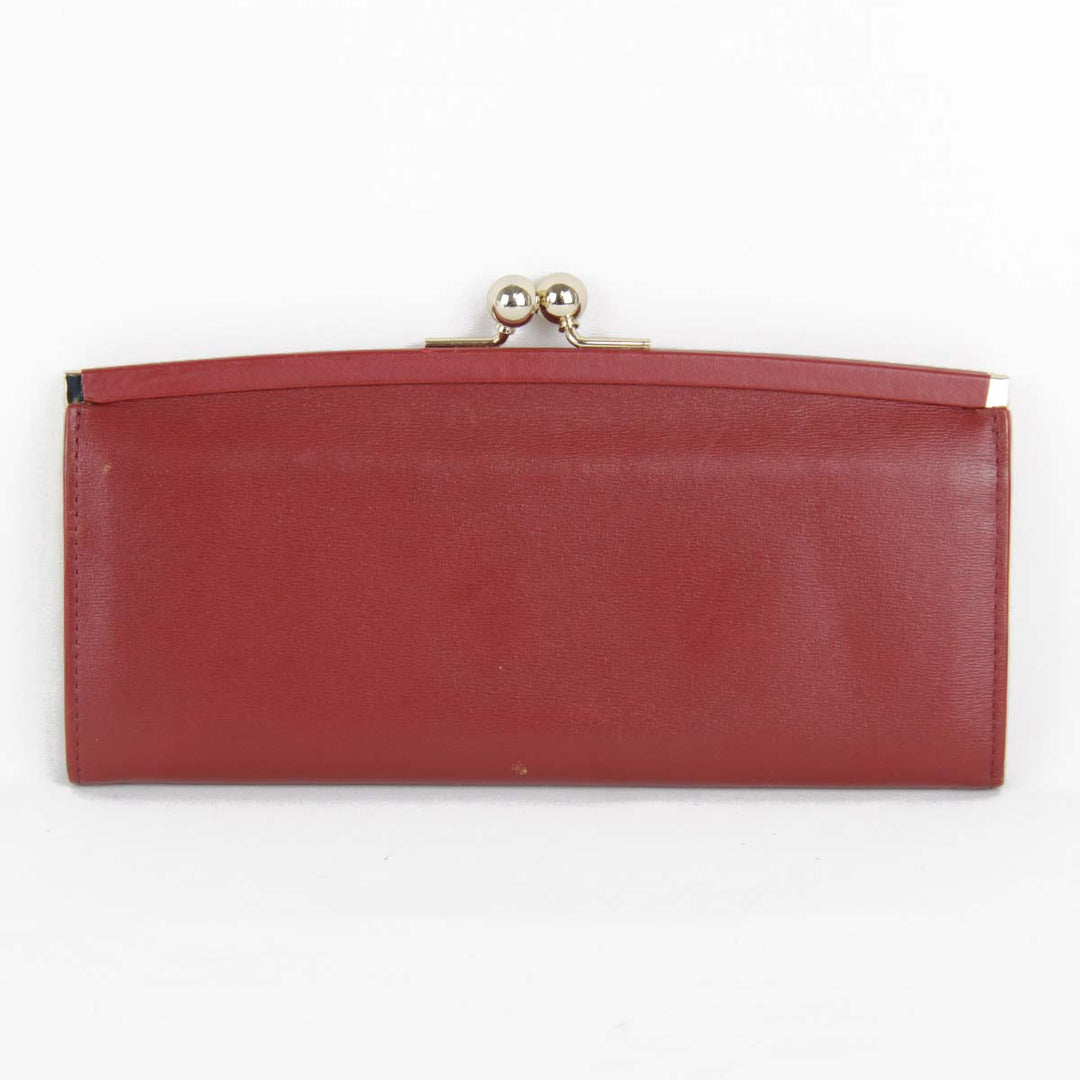 『USED』 
Paul Smith ポール・スミス 
 長財布 
レザー レッド