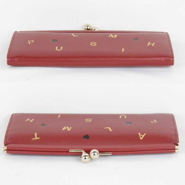 『USED』 
Paul Smith ポール・スミス 
 長財布 
レザー レッド