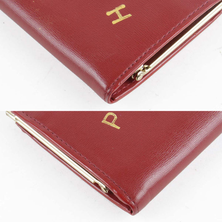『USED』 
Paul Smith ポール・スミス 
 長財布 
レザー レッド
