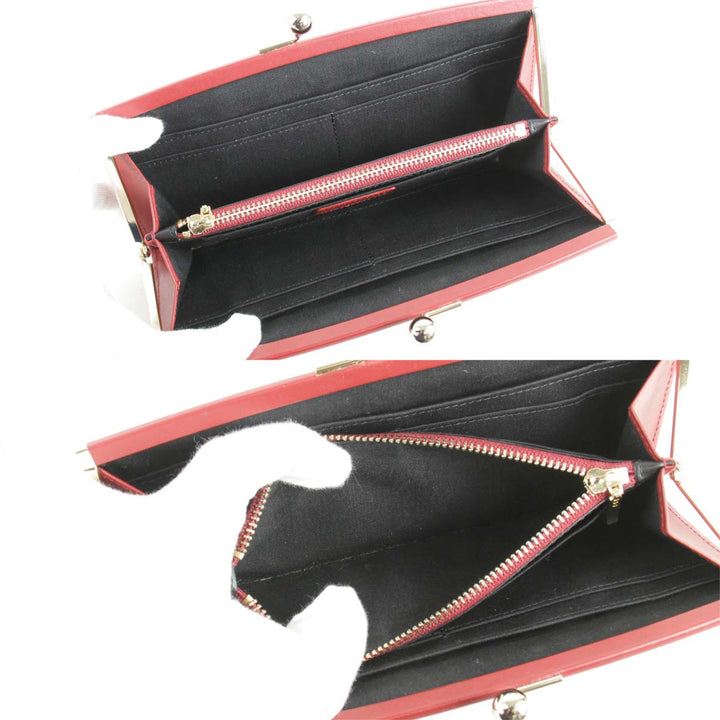 『USED』 
Paul Smith ポール・スミス 
 長財布 
レザー レッド