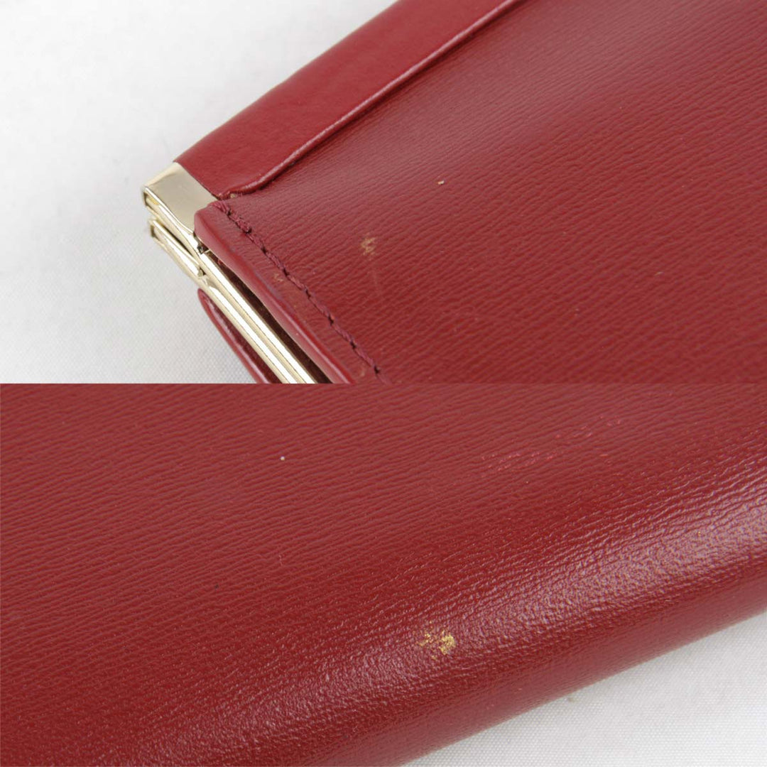 『USED』 
Paul Smith ポール・スミス 
 長財布 
レザー レッド