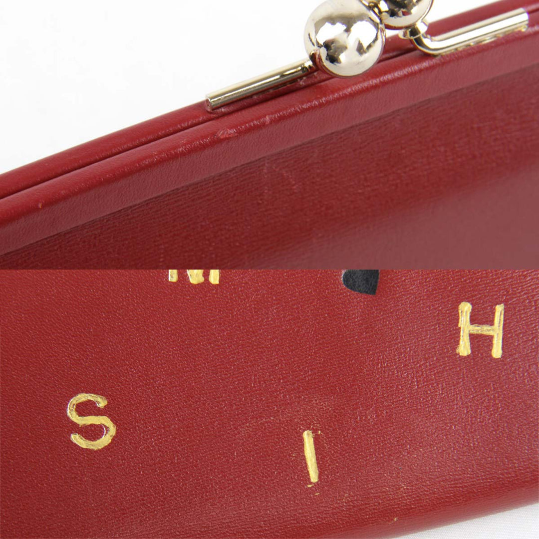 『USED』 
Paul Smith ポール・スミス 
 長財布 
レザー レッド
