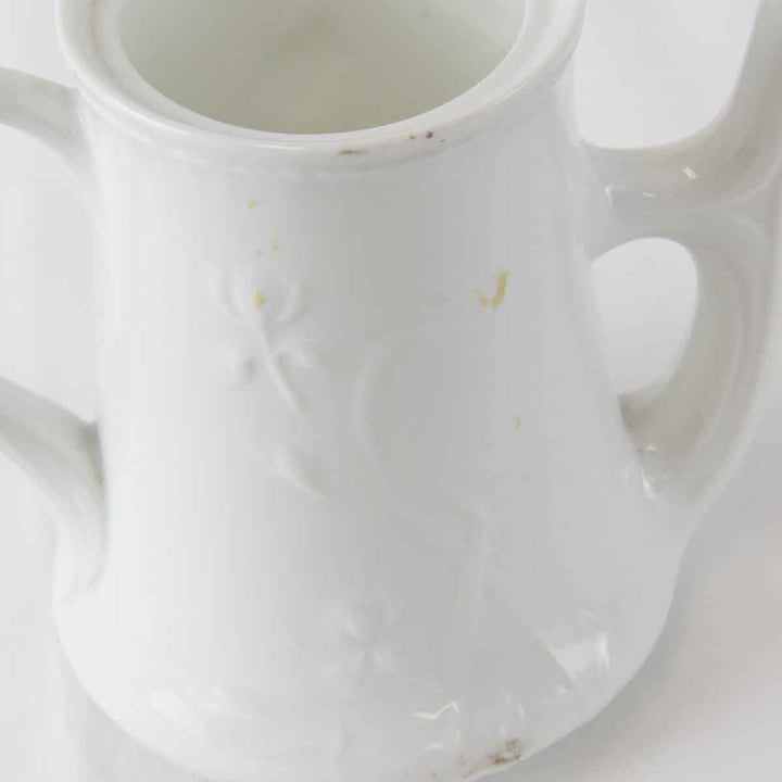 『USED』 
Richard Ginori リチャードジノリ 
 ポット カポディモンテ アイリスホワイト 食器 
陶磁器 ホワイト