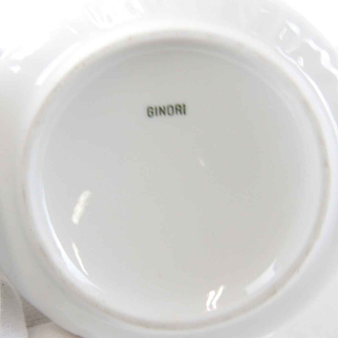 『USED』 
Richard Ginori リチャードジノリ 
 ポット カポディモンテ アイリスホワイト 食器 
陶磁器 ホワイト
