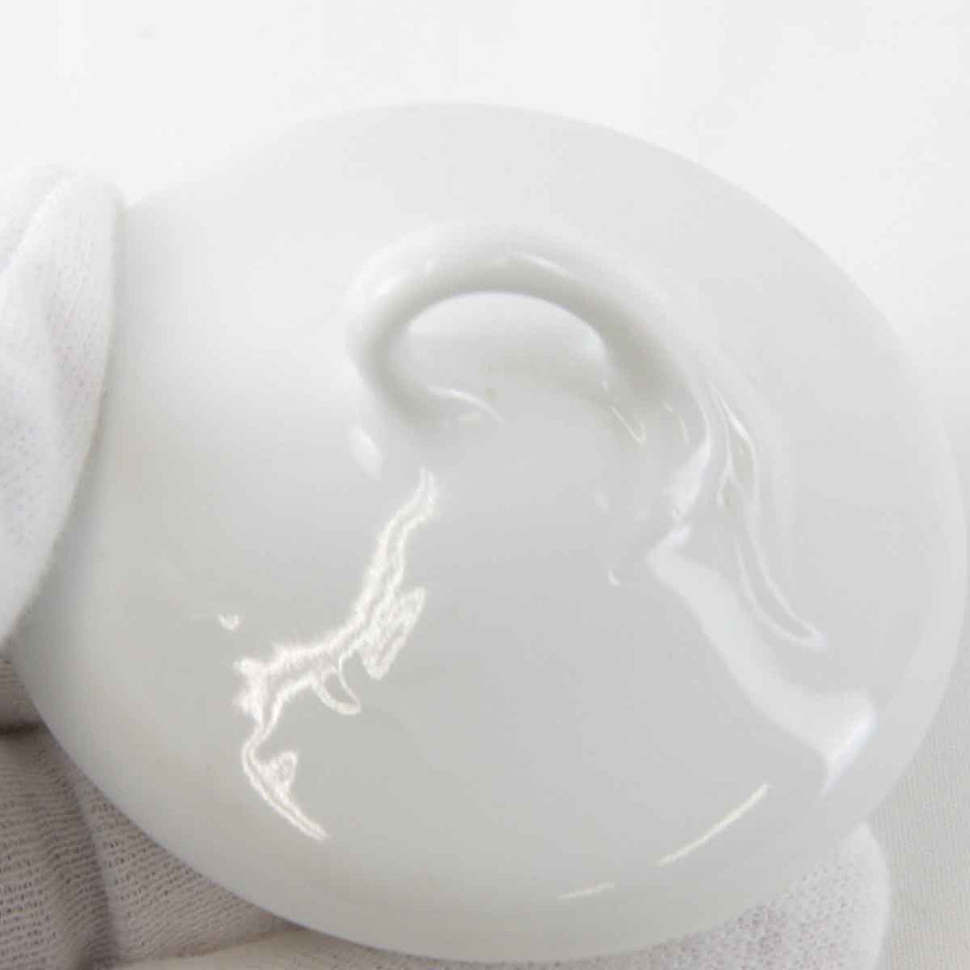 『USED』 
Richard Ginori リチャードジノリ 
 ポット カポディモンテ アイリスホワイト 食器 
陶磁器 ホワイト