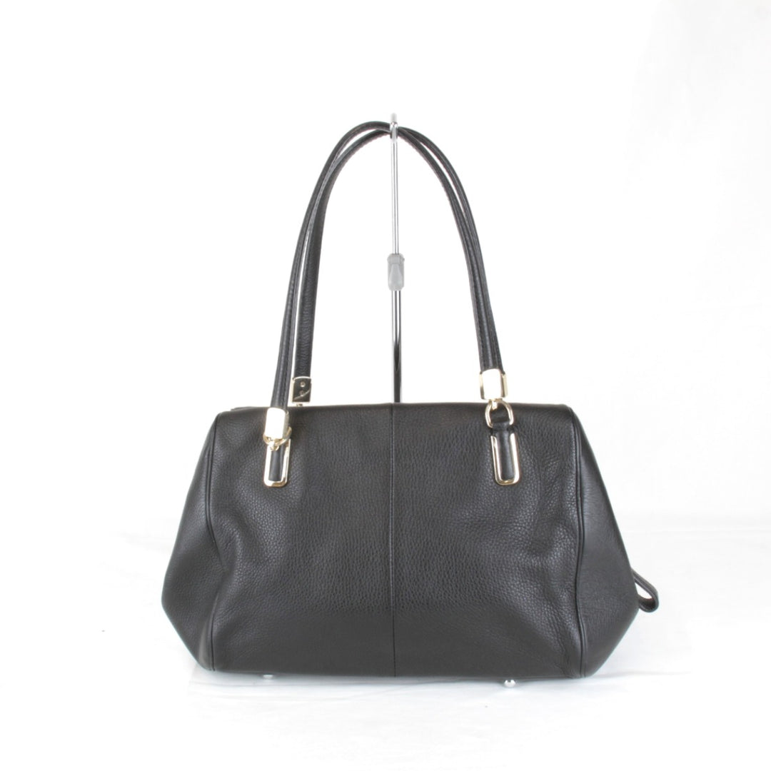美品『USED』 
COACH コーチ 
 25169 ショルダーバッグ 
レザー ブラック