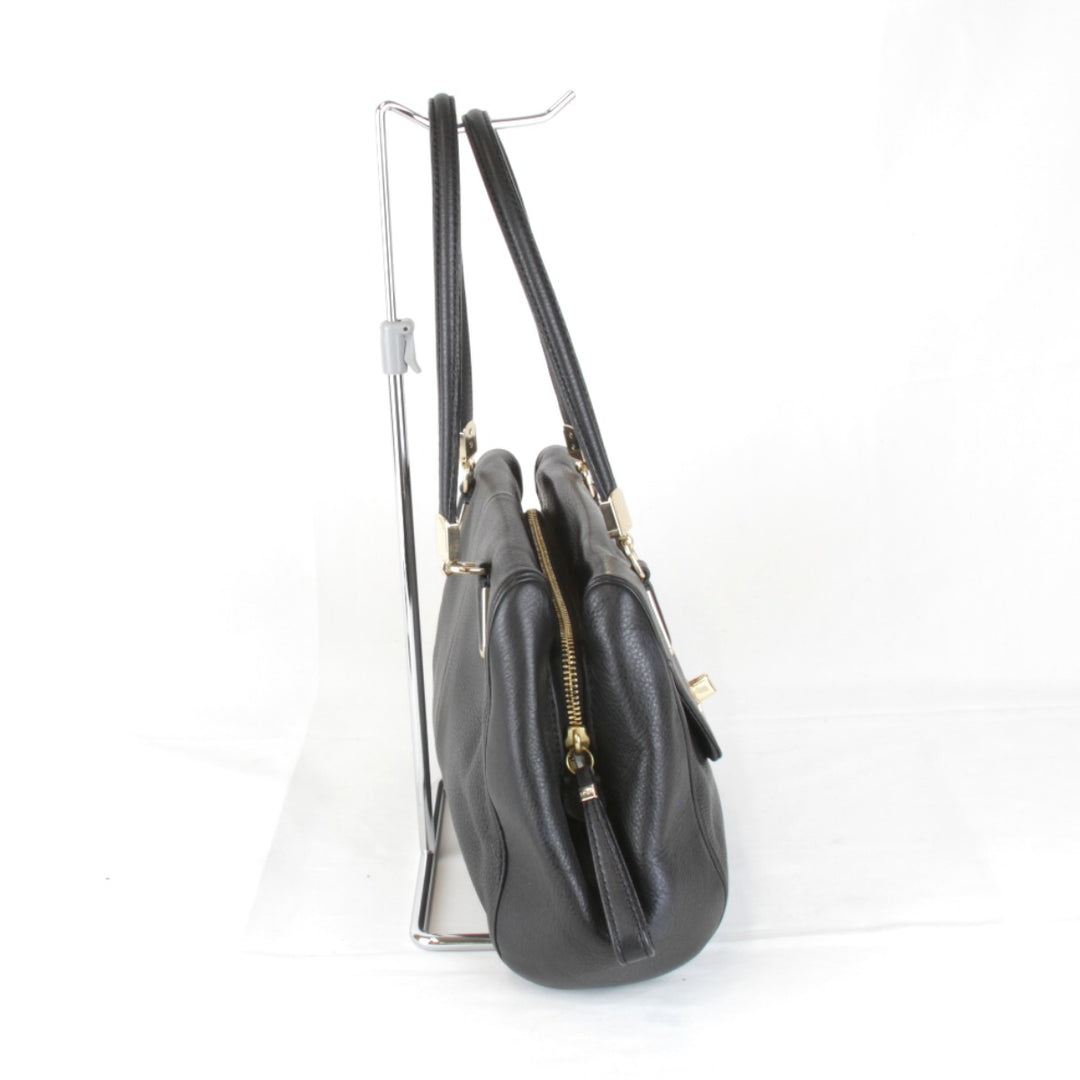 美品『USED』 
COACH コーチ 
 25169 ショルダーバッグ 
レザー ブラック