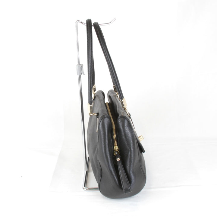美品『USED』 
COACH コーチ 
 25169 ショルダーバッグ 
レザー ブラック
