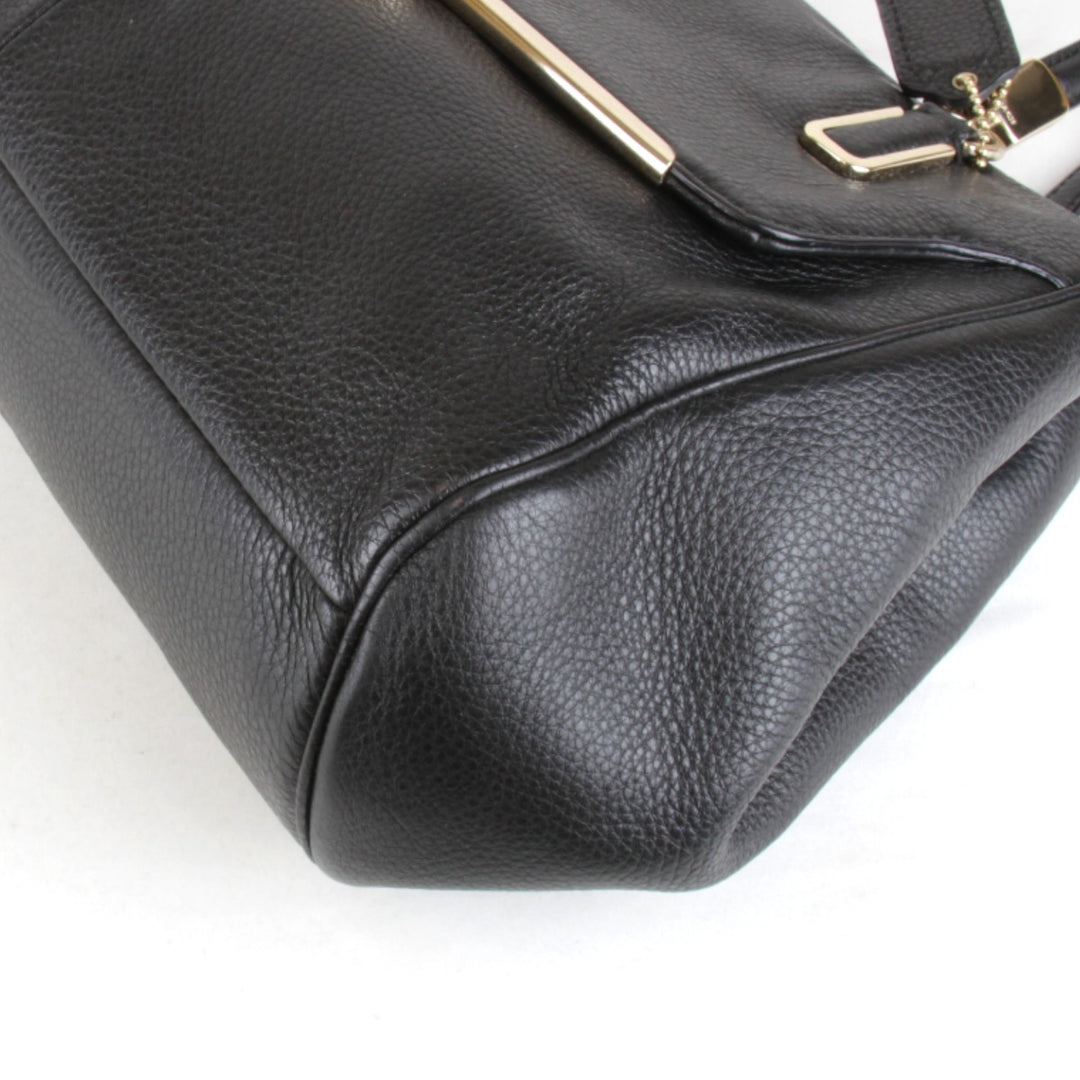 美品『USED』 
COACH コーチ 
 25169 ショルダーバッグ 
レザー ブラック