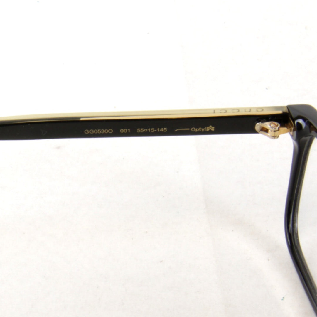 『USED』 
GUCCI グッチ 
 シェリーライン GG05300 55□15-145 メガネ 
 ブラック