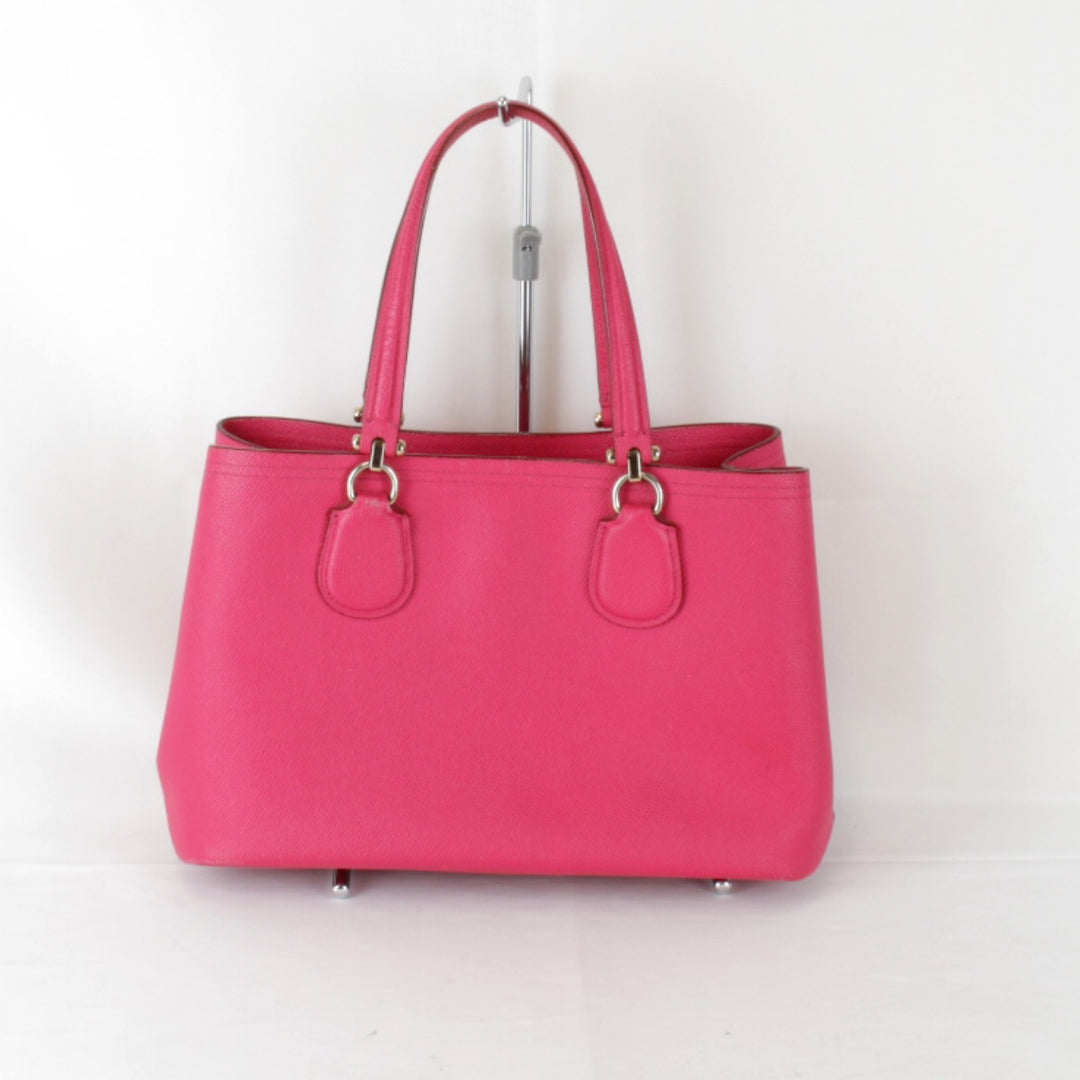 『USED』 
COACH コーチ 
 34563 ショルダーバッグ 
レザー ピンク