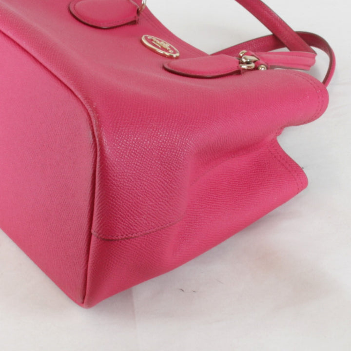 『USED』 
COACH コーチ 
 34563 ショルダーバッグ 
レザー ピンク