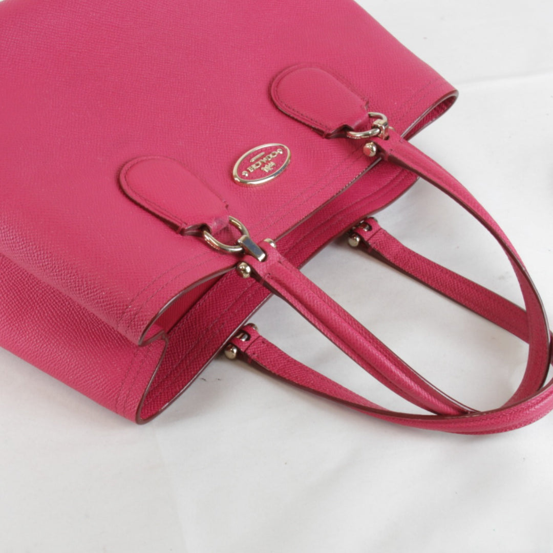 『USED』 
COACH コーチ 
 34563 ショルダーバッグ 
レザー ピンク