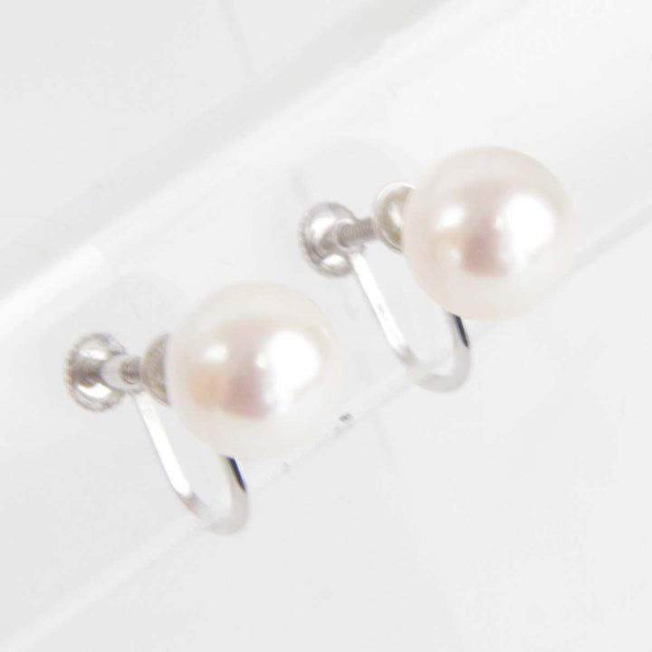 良品『USED』 K14WG/パール 
ネックレス