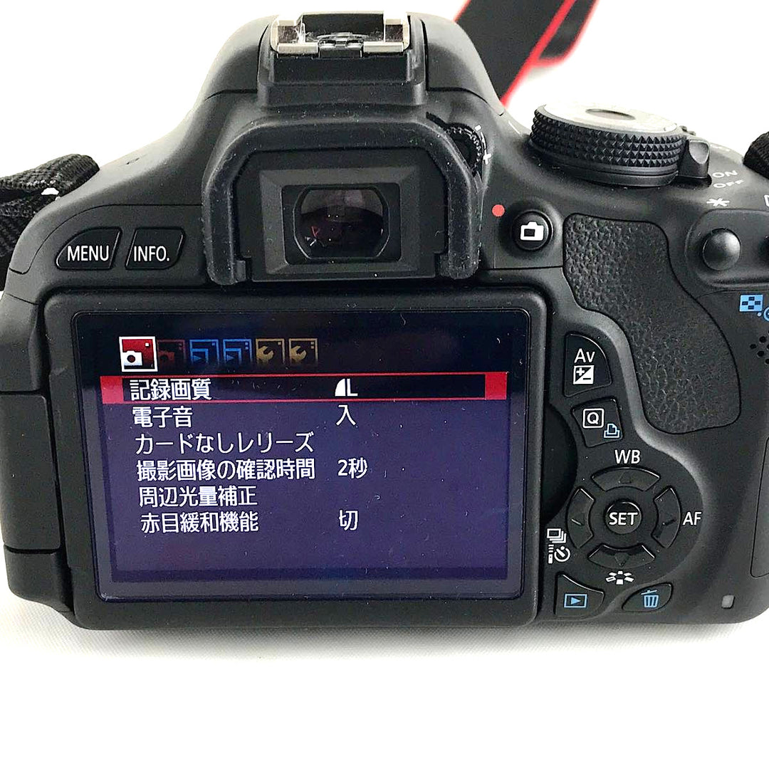 『USED美品』 
canon キャノン 
 EOS Kiss X5 デジタル一眼レフ カメラ 
 ブラック