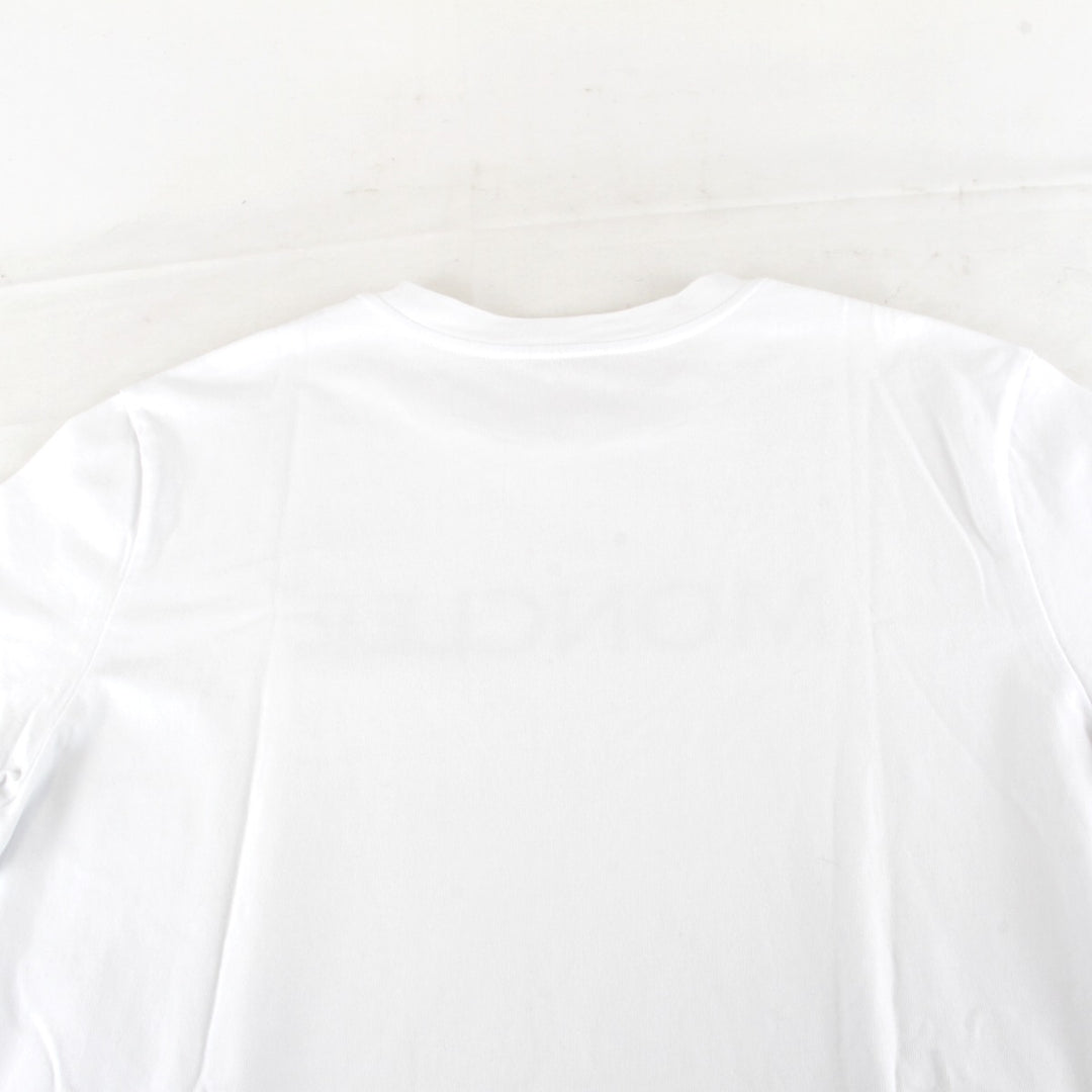超美品『USED』 
MONCLER モンクレール 
 I10918C00064 8390T 半袖Ｔシャツ 
コットン ホワイト