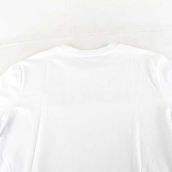 超美品『USED』 
MONCLER モンクレール 
 I10918C00064 8390T 半袖Ｔシャツ 
コットン ホワイト